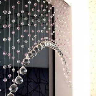پرده راهرو 9 Making hanging curtains with beads 1