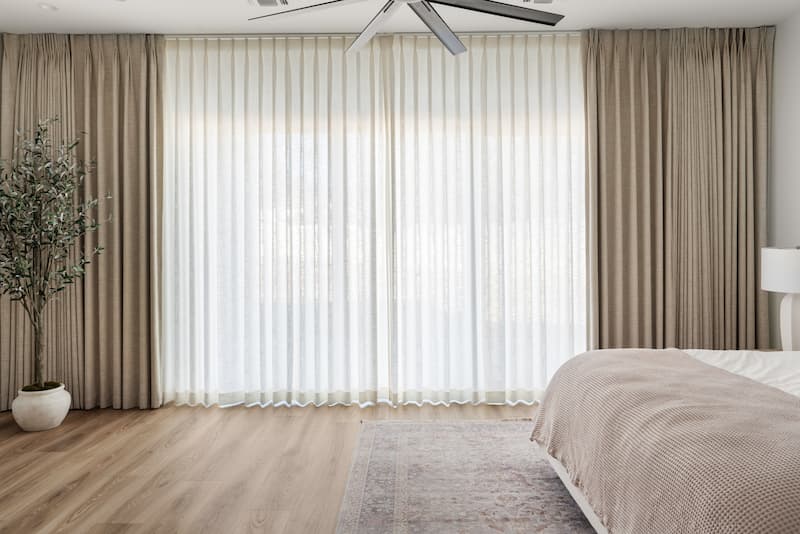 پرده اتاق خواب 17 lafayette drapery master bedroom 9