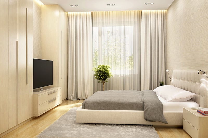پرده اتاق خواب 18 white bedroom curtains